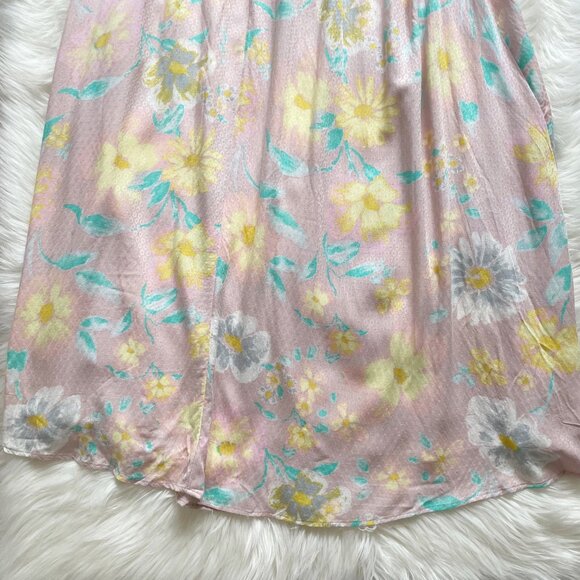 NEW Free People Light Combo Wisteria Floral Open Back Sleeveless Maxi Dress - Picture 3 of 9